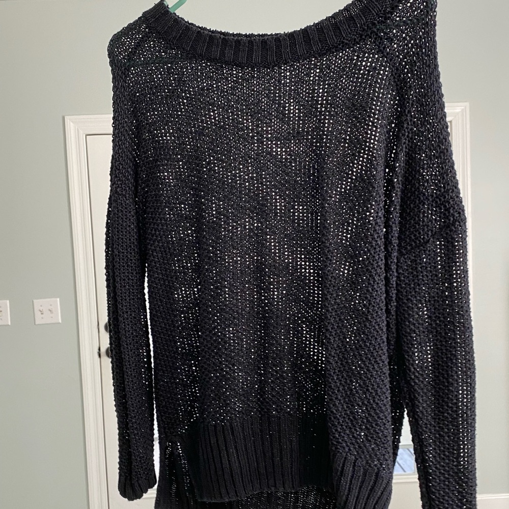 J crew euc medium black sweater